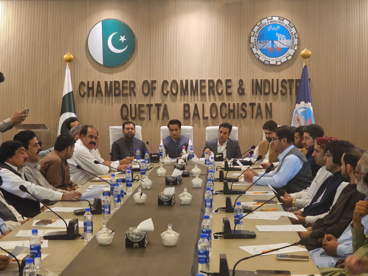 Quetta chamber of commerce &amp; All Balochistan Business Alliance Action Committee Meeting