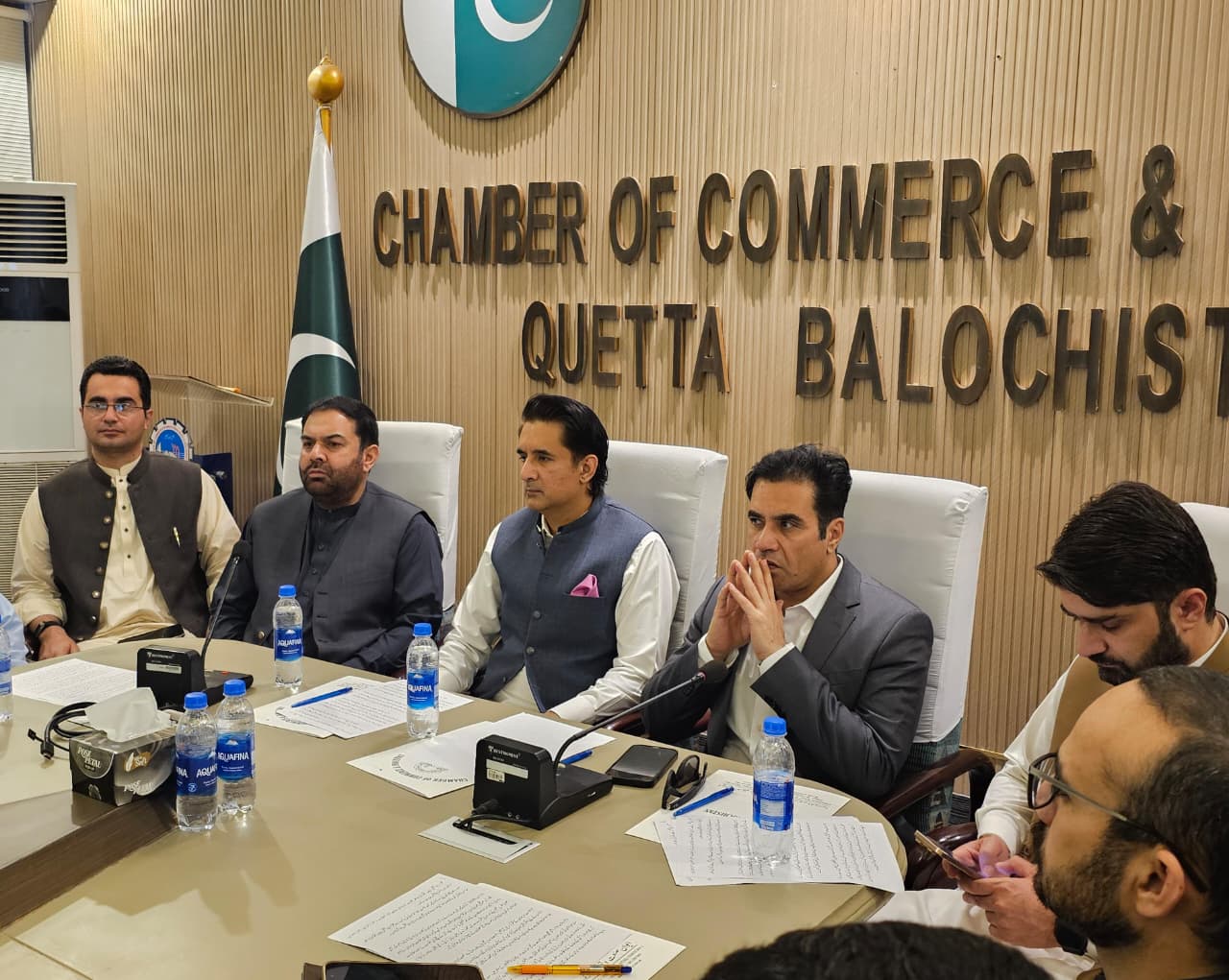Quetta chamber of commerce &amp; All Balochistan Business Alliance Action Committee Meeting