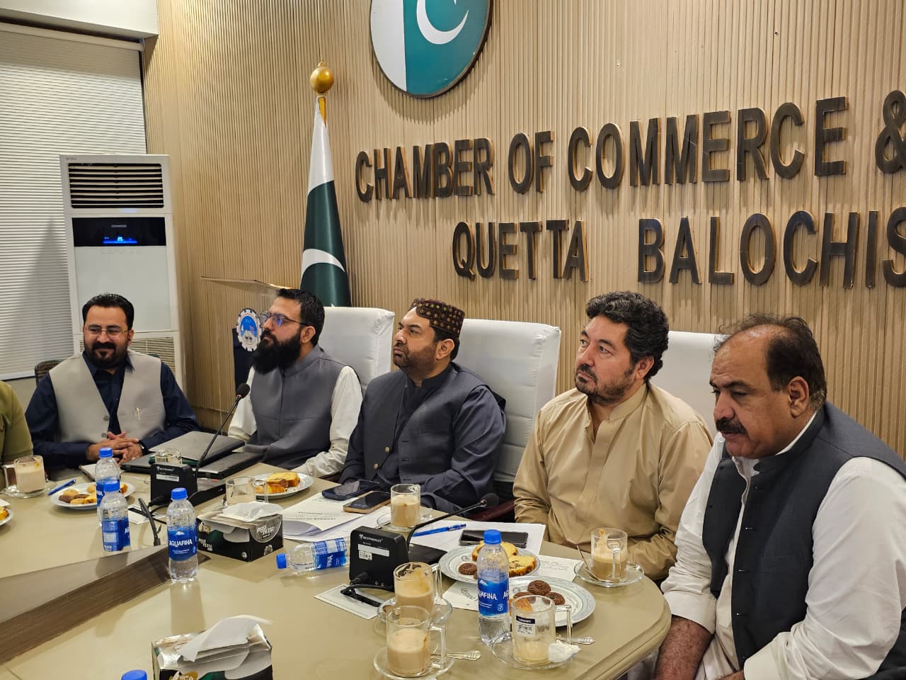 SECP Security Exchange Commission of Pakistan delegation visited to QCCI for awareness session